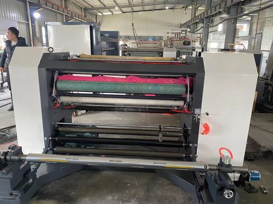 Máquina de corte vertical de tejidos no tejidos de corte de tejidos de tipo 1300 Máquina de rebobinado totalmente automática