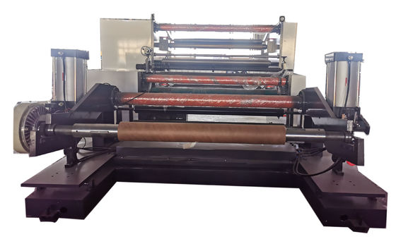 Máquina de corte horizontal de papel de revestimiento con control de tensión totalmente automático
