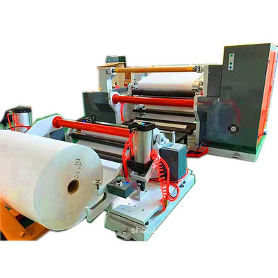 1300 Tipo de papel de aluminio papel de cobre de tejido no tejido Equipo de corte y rebobinado Máquina de corte longitudinal