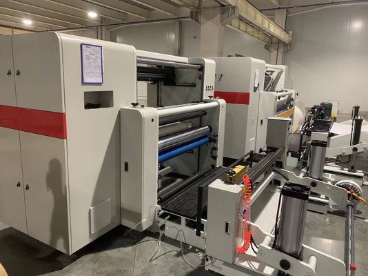Máquina de papel kraft de alta velocidad totalmente automática, papel de cobre, papel revestido, papel de impresión, máquina de rebobinado y corte