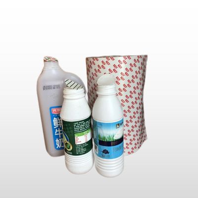 Película de sellado de papel de aluminio pasteurizado para sustrato de botellas de leche de PP