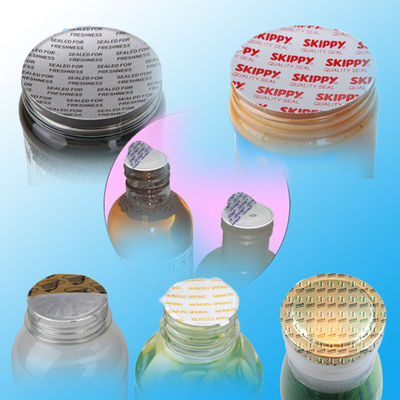 Junta de sellado de lámina de aluminio / junta de inducción de lámina de aluminio con revestimiento interno - rango 0,027-0,05 mm