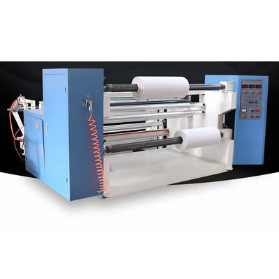 Máquina de corte y rebobinado horizontal para cortar y cortar diversos materiales de gran diámetro