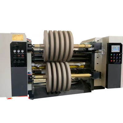1100 Máquina para cortar y volver a enrollar papel Máquina de cortar longitudinalmente la película de papel 200 m/min