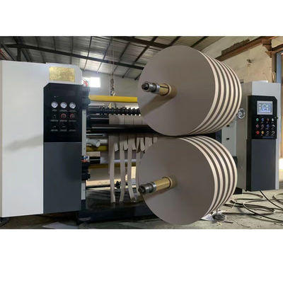 Máquina de corte longitudinal de papel Kraft de trabajo pesado 1200 mm