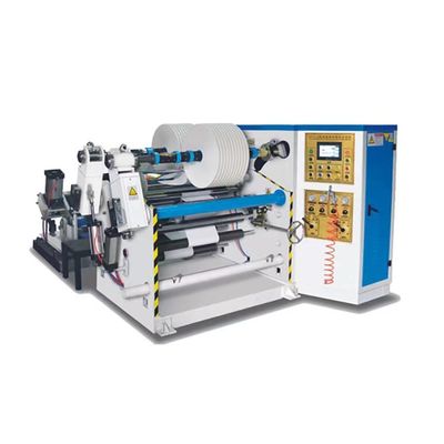 Sistema de control de PLC 450 mm máquina de corte de rizos superficiales de tejido no tejido y de aluminio máquina de corte de papel