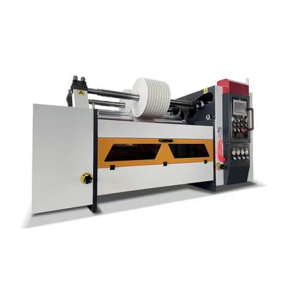 Máquina de corte de rizos de superficie de precisión de 0,2 mm con diámetro de rebobinado de 450 mm