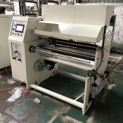 600 Tipo de papel de pared de alta velocidad papel de rollo Slitter Rewinder máquina de retorcer tejidos no tejidos totalmente automática