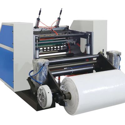 Potencia total 4.5Kw Máquina de corte de papel de caja registradora doble adhesivo 700mm 900mm