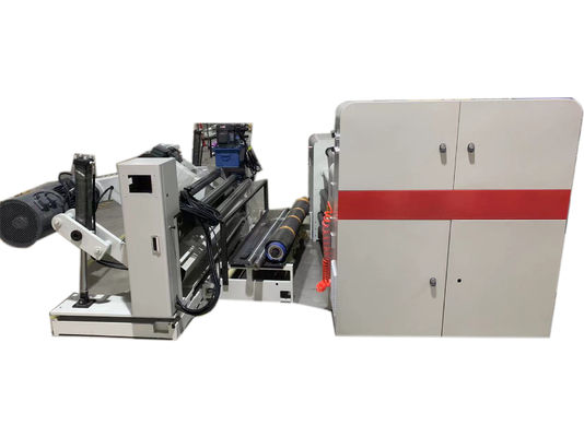 Máquina de corte de papel de 1200 mm OD Máquina de repliegue de papel de aluminio 50HZ 380V