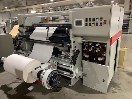Máquina de corte de película de plástico compuesto de PET de 800 mm de rodillo a rodillo