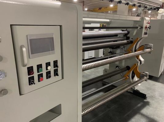 Máquina de corte de alta velocidad de trabajo pesado Rewinder de corte de superficie de centro 4500KG