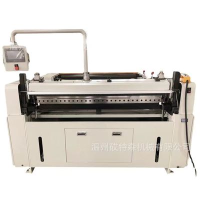 Máquina de corte transversal de papel revestido de 1400 mm de papel compuesto de plástico de papel web de papel transversal