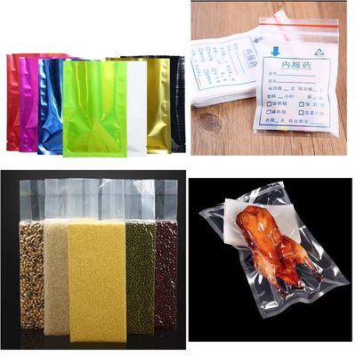 Máquina de cortar bolsas de plástico para bolsillos planos