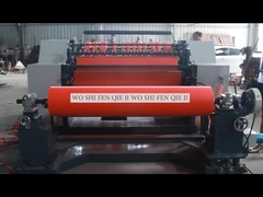 Máquina de corte horizontal de papel de gran diámetro para rollos de 200 m/min